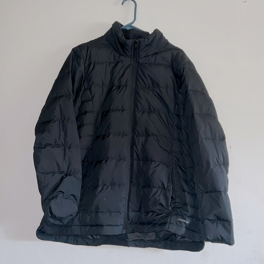Lands’ End women’s 600 down winter puffer jacket